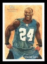 2009 Topps National Chicle Vontae Davis #C4 Rookie