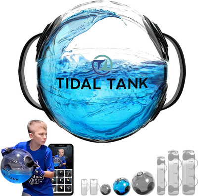 Tidal Tank Sphere Mini - Heavy Bag Aqua Ball, Water Weight - Sandbag Weight Set 