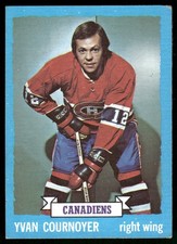 1973-74 Topps #115 Yvan Cournoyer Montreal Canadiens