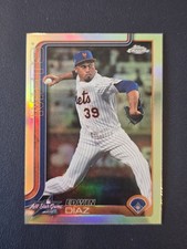 2025 Topps Chrome Update Edwin Diaz All Star Game refractor