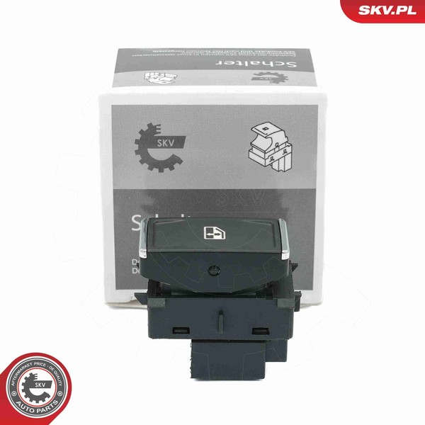 Schalter Fensterheber Esen SKV 37SKV483 FüR Skoda Octavia 3 Combi 5E5 5E6 5E3-image