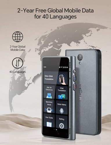 Fluentalk New T1 Translator Device Supports 40 Languages, 31+ Offline - Bild 4 von 7