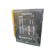 Manscaped The Essentials 3.0 Grooming and Hygiene Body Shaver - Black Fact NIB