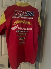 vintage Honda Racing pit shirt
