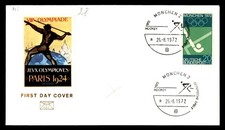 Mayfairstamps Germany FDC 1972 Olympic Games Hockey First Day Cover aaw_92067