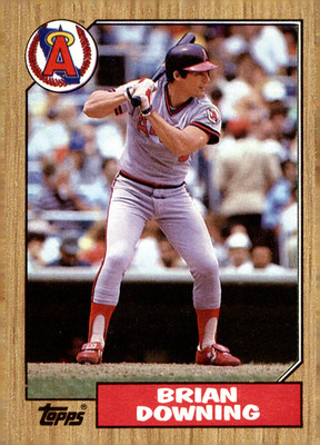 1987 Topps - Brian Downing #782