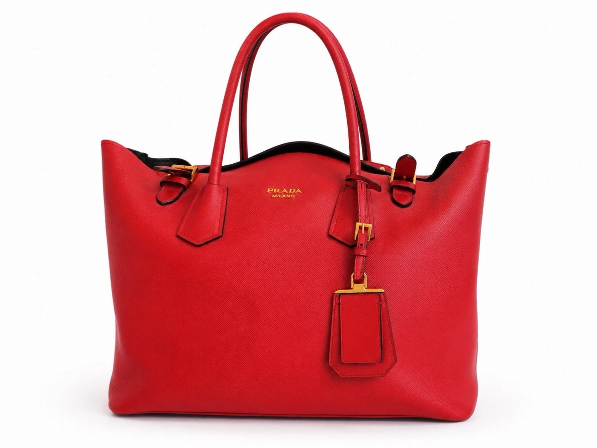 PRADA Totes Red Bags & Handbags for Women for sale | eBay