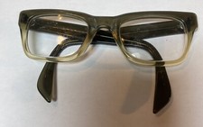 Vintage Hard Plastic Translucent Acrylic Eyeglasses Specticals Eye Glasses