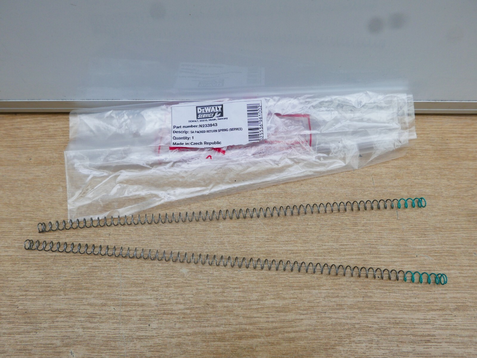 2 X DEWALT COMPRESSION SPRINGS DCN690 DCN692 18V XR NAILERS N233943 eBay