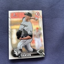 2016 Bowman Draft #BD-93 ALEC HANSEN Chicago White Sox 1st Bowman Paper