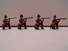 BRITAINS SHERWOOD FORESTERS TOY SOLDIERS / 8 FIGURES / Original with Box — photo 7