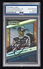 Dale Earnhardt Jr Signed 2010 Press Pass Stealth Card #8 (PSA) NASCAR Auto