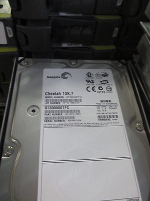 Seagate 300GB 10K.7 FC 3.5'' FIBRE CHANNEL Hard Drive DISK ST3300007FC DS14 MK2