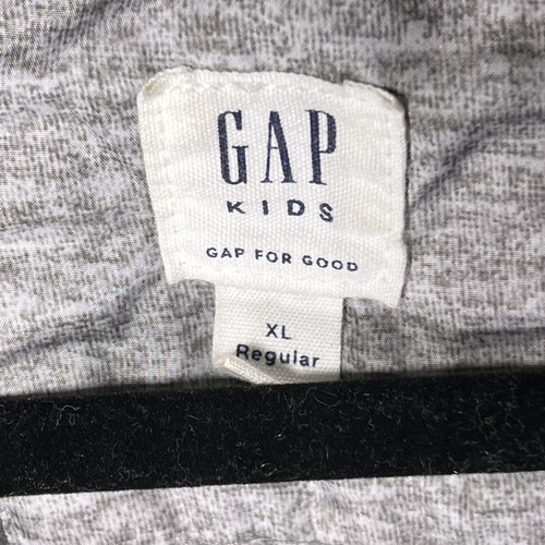 Gap Kids Boys XL 12-13 Puffer Jacket Extra Warm Ski Zip Up Coat Missing Hoodie - Picture 3 of 7