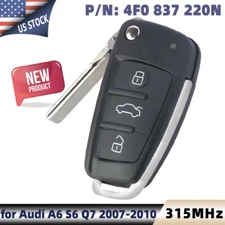 4F0837220N Remote Key Fob for Audi A6 2006 S6 Q7 4F0 837 220N IYZ-3314 315MHz
