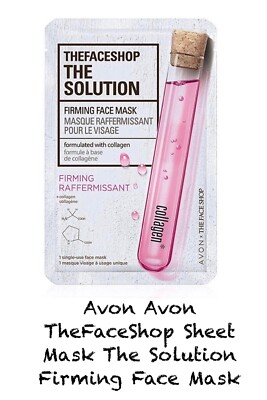 Avon TheFaceShop Sheet Mask The Solution Firming Face Mask