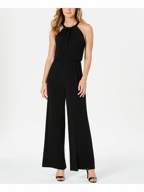 black beaded jumpsuit