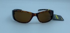 Foster Grant Adult Brown  Tortoise Polarized Sunglasses JUILET POL 100 UVA-UVB