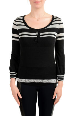 Pull Rayé Multicolore Just Cavalli – Femme US L (IT 44), Coton, Occasion