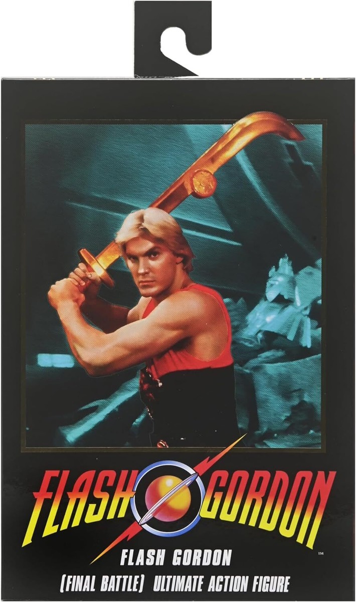 Figurine Flash Gordon  Final Battle , Ming  Red Military Outfit  Ou Vultan Ultimate