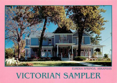 Postcard Eureka Springs, Arkansas - Victorian Sampler Restaurant - #2 ...