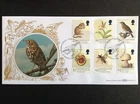 GB Benham 1998 Endangered Species Set on Song Thrush First Day Cover - Sandy SHS