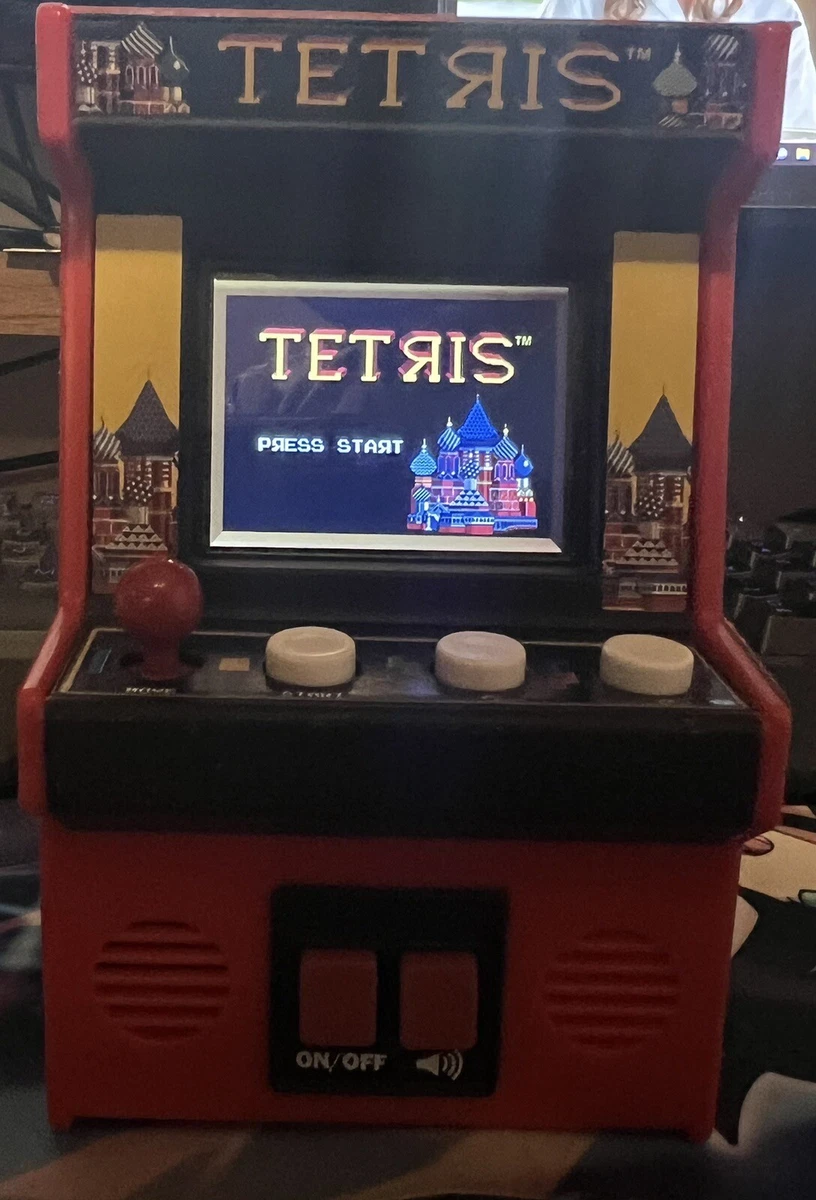Tetris retro best sale mini arcade game