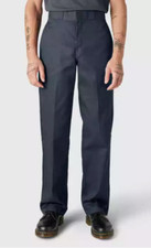 Dickies 874 Original Fit Sraight Leg Work Pants Mens 48x34 Dark Navy Z15JK