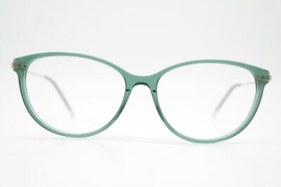 Glasses COMMA, 7007 TITAN Green Gold Oval Eyeglass Frame New