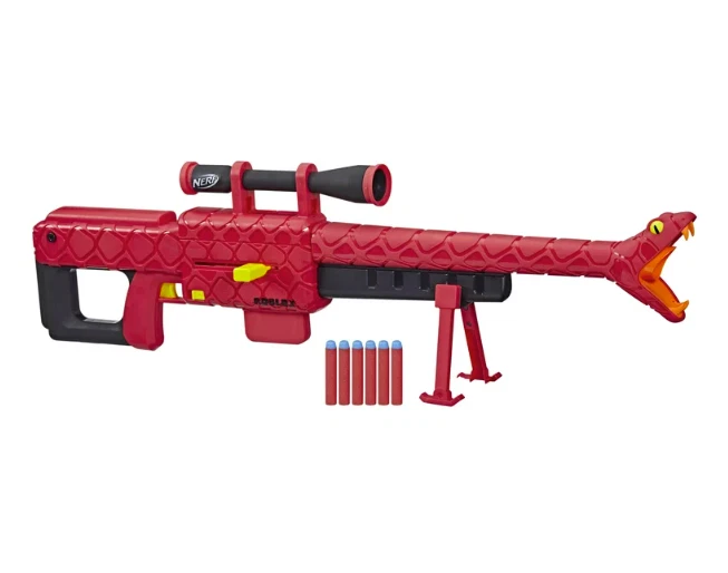 Nerf Roblox Zombie Attack Viper Strike Sniper Blaster: 6 Nerf Elite Darts -  NEW