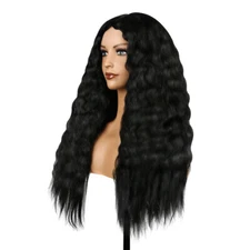 Wig Womens Brazilian Human Long Curly Lace Wavy Hair Wigs Hair FrontWig Women US