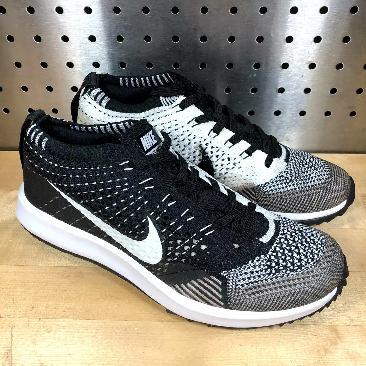 New Nike Flyknit Racer G Black White Golf Shoes 909769-001 Sz 7 | eBay