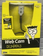 BRAND NEW Webcam For Dummies Model 49052-DM W/ User-Friendly Instruction Manual