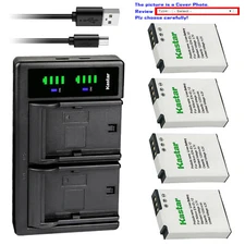 Kastar Battery LTD2 Charger for Nikon EN-EL12 MH-65 & Nikon Coolpix S9500 Camera