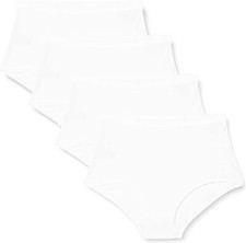 Image of Playtex Women's Comfortable Organic Cotton 4 Pack Midi Briefs