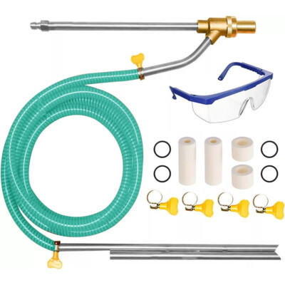 #ad #ad 5000PSI Pressure Washer Sandblasting Kit Wet Abrasive Sand Blaster Attachment $36.86