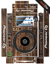 Pioneer CDJ 2000 Nexus 2 skin | legno 3 | decalcomania protettiva | skin StyleFlip
