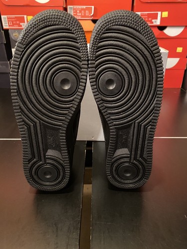 Nike Air Force 1 07 LV8 4 (GS) Black Blue AF1 Shoe (CN5715-001) Size 7Y NIB DS | eBay