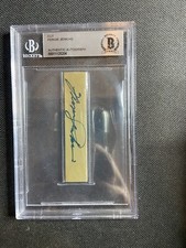 Fergie Jenkins Authentic Signatures Auto ~ BGS Beckett Encased