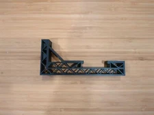 O Scale Wall Mount Bracket for Lionel and Menards Tubular Track - See Photos