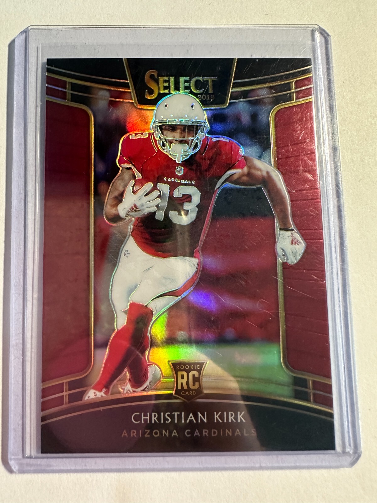 K115,959 - 2018 Select Prizm Maroon #65 Christian Kirk #/99
