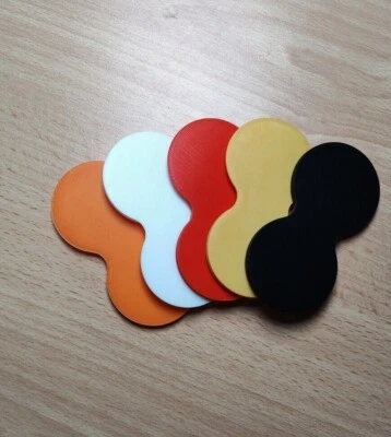 Bouchon Yashica Rolleiflex Bay I- farbig Objektivdeckel Bajonett I für TLR-Kameras