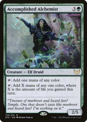 Accomplished Alchemist MTG Strixhaven Rare Foil NM x1 - Magic Card