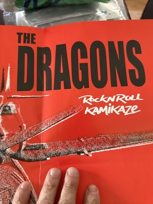 PUNK ROCK BAND “THE DRAGONS” Extremely Rare Record Release 2004