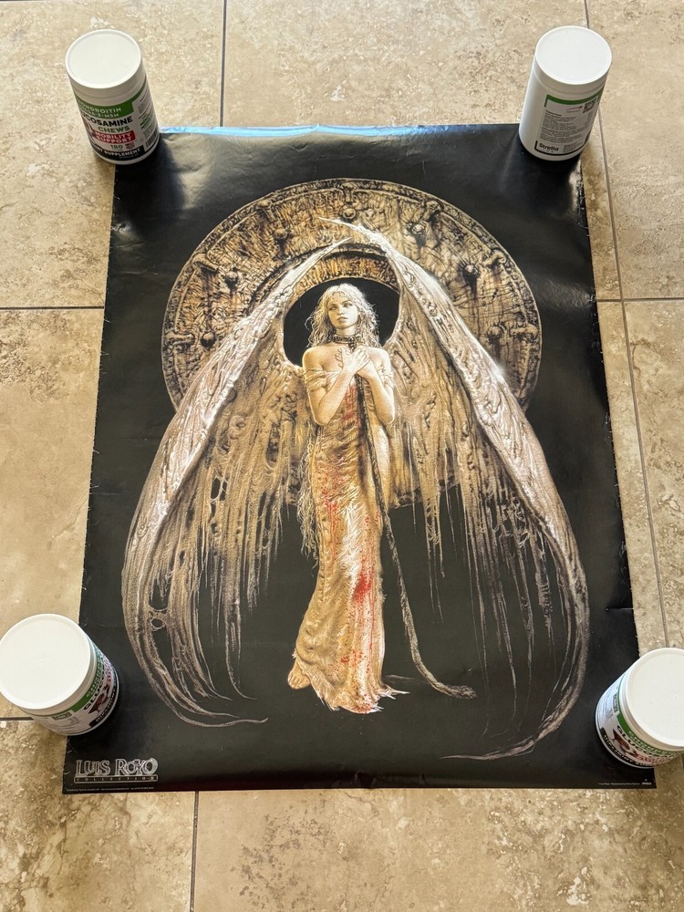 Lot of 2 Vintage Luis Royo Posters Norma Editorial PP0635 & PP30117