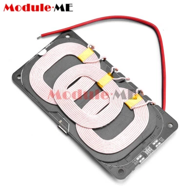 Car 3-coil 18W High-power Wireless Charger Module With Type-C Interface DIY New