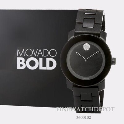 Original movado unisex!!!!! Movado Museum Classic Automatic Black Dial Leather Strap  main image 4