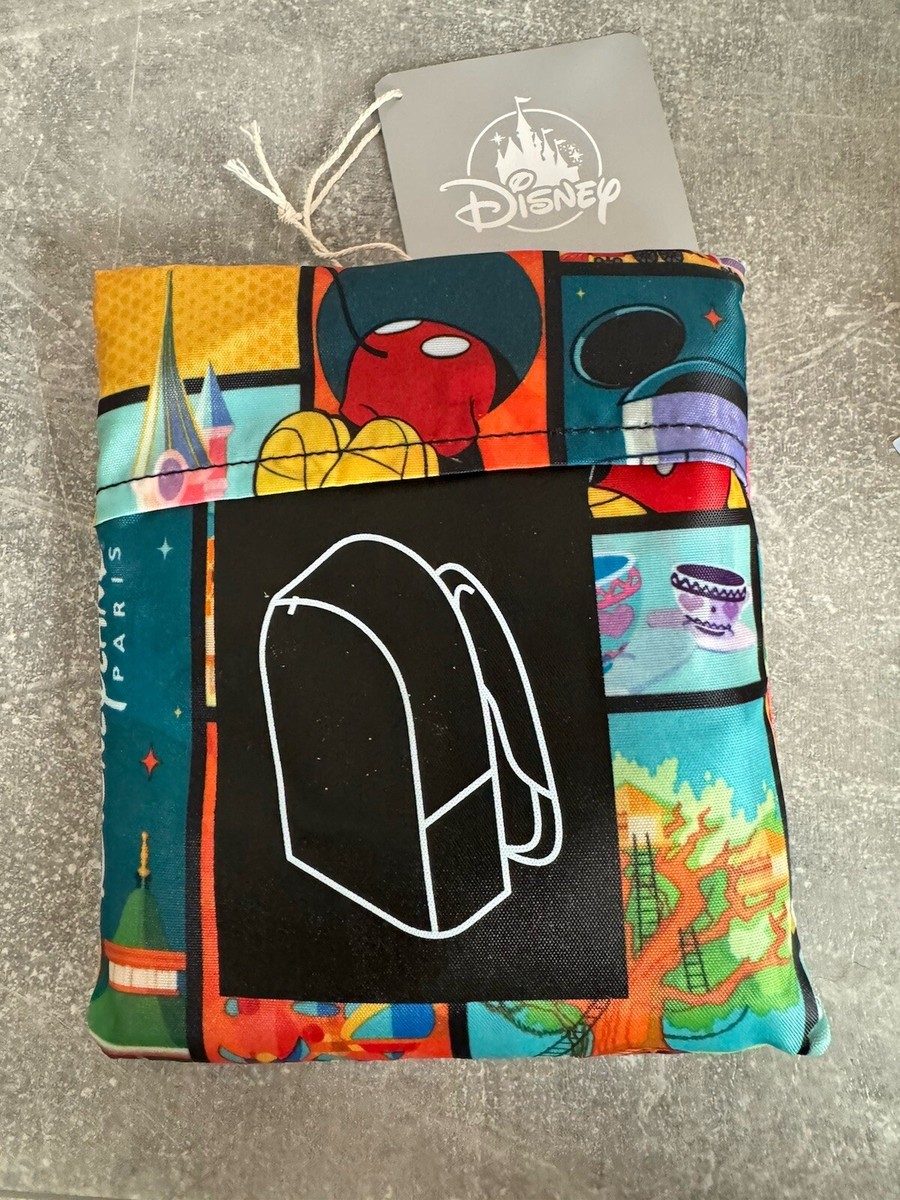 Disneyland Paris Backpack - Foldaway Mickey Mouse 