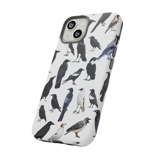 Bird Pattern on White - Phone Case for iPhone, Galaxy, Pixel - 第 63/281 張圖片