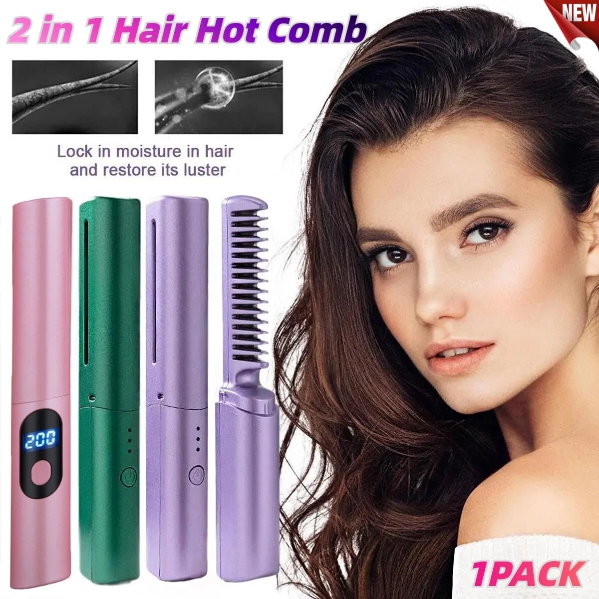 Usb rechargeable 2025 hair straightener